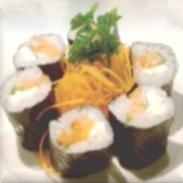 Smoked Salmon Roll.