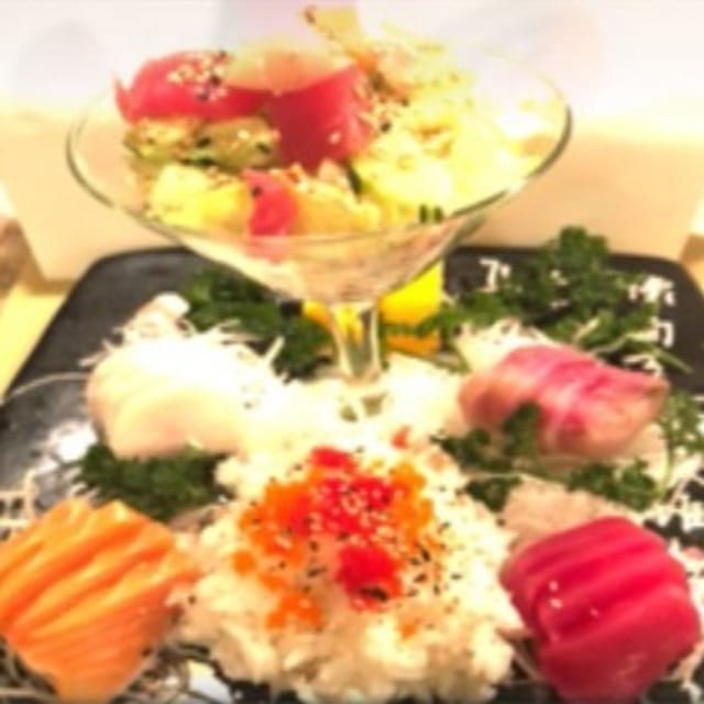 Sashimi Dinner.